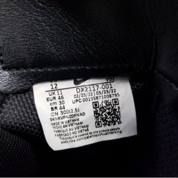 Nike SFB B1 Tactical Miliary Combat Boots Men's Size 12 Triple Black DX2117-001 - Picture 12 of 12